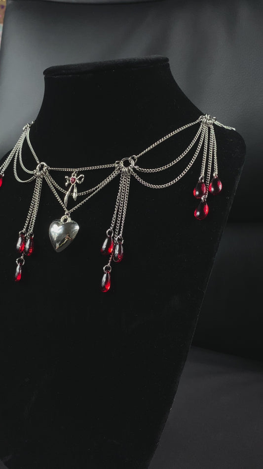 Bleeding Heart Necklace